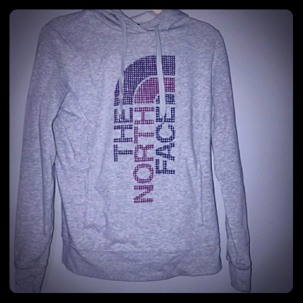Women's North Face hoodie